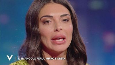 Il triangolo Perla Vatiero, Mirko Brunetti e Greta Rossetti