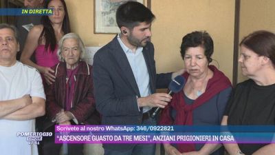 "Ascensore guasto da tre mesi", anziani prigionieri in casa