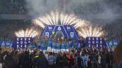 La premiazione del Napoli campione d'Italia 2024-2025
