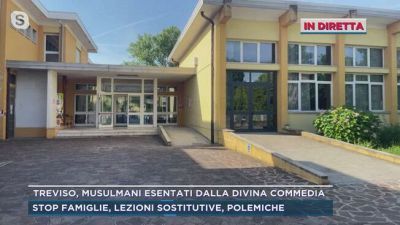 Treviso, dalla scuola dei musulmani contro Dante