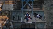 Un "tuffo della fede" in omaggio ad Assassin's Creed in Sardegna