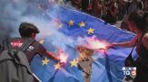 Roma, in migliaia alle manifestazioni