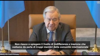 Gaza, Guterres: troppa "indifferenza e inazione" verso i palestinesi