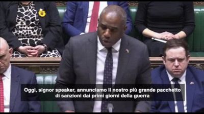 Londra annuncia oltre cento sanzioni contro i sostenitori di Mosca