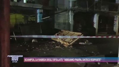 Crollo Scampia: ancora fuori casa tutti gli 800 sfollati