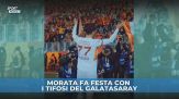 Galatasaray: Morata fa doppietta poi si scatena con i tifosi