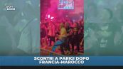 Scontri a Parigi dopo Francia-Marocco