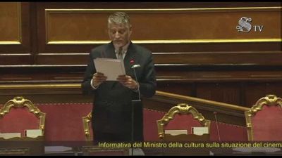 Giuli: "Nessun taglio al cinema, sostegno pubblico è aumentato 180%"