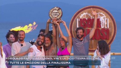 Isola dei famosi, Aras Senol vince la diciottesima edizione