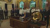 La Juve alla Casa Bianca. Trump, grandi elogi a John Elkann.
