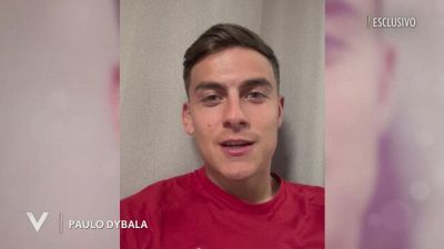 Il videomessaggio di Paulo Dybala per Oriana Sabatini
