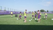 La Fiorentina prepara la nuova stagione: allenamento agli ordini di Pioli