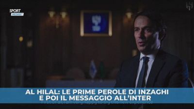 Al Hilal: le prime parole di Inzaghi. E poi il messaggio all'Inter