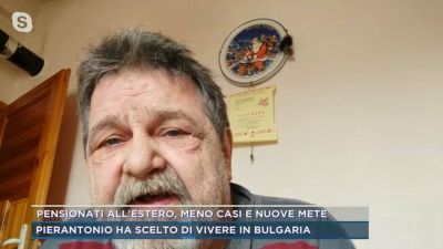 Pensionati, Pierantonio ha scelto di vivere in Bulgaria