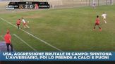 Follia Usa: spintona l'avversario, poi calci e pugni alla testa