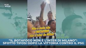 Botafogo, che sfottò all'Inter