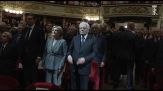 Il lungo applauso per Mattarella a Milano per i 120 anni della Cgil