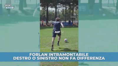Forlan, tocco sublime