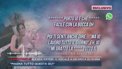 Alessia Pifferi, il vocale a un'amica su Diana