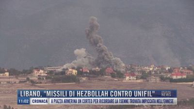 Breaking News delle 14.00 | Libano, "Missili di Hezbollah contro Unifil"