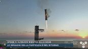 Space X, il razzo rientra alla base