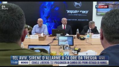 Breaking News delle 11.00 | Tel Aviv, sirene d'allarme a 24 ore da tregua
