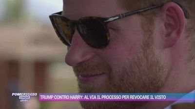 Trump contro Harry: al via il processo per revocare il visto