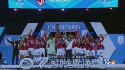 Milan, che rimonta! La Supercoppa è sua