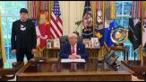 Musk lascia l'amministrazione Trump (con un occhio nero)