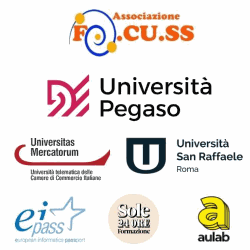 Associazione Fo.cu.ss - Unipegaso - Unimercatorum - San Raffaele - Eipass logo