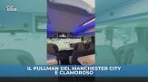 Il pullman del Manchester City è clamoroso