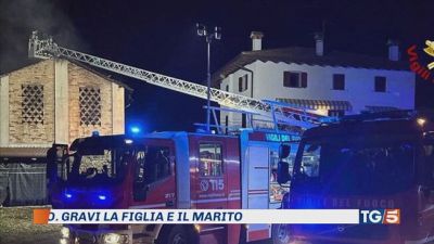 Muore per monossido, gravi figlia e marito