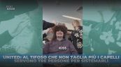 Il tifoso che non si taglia i capelli "chiede aiuto"