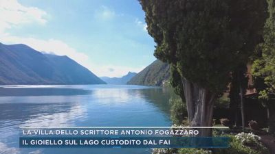 La villa dello scrittore Antonio Fogazzaro