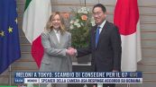 Breaking News delle 14.00 | Meloni a Tokyo: scambio di consegne per il G7