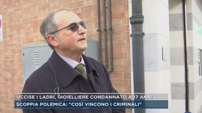 Uccise i ladri, gioielliere condannato a 17 anni