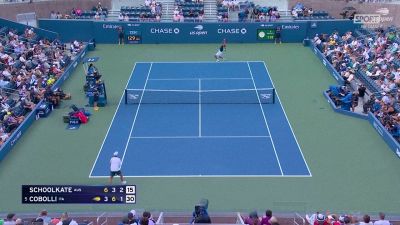 Cobolli vince, Musetti soffre e va ko: le immagini dagli Us Open