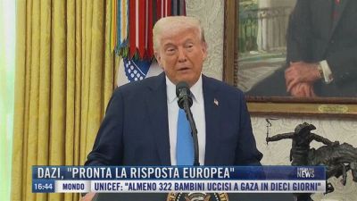 Breaking News delle 16.00 | Dazi, "Pronta la risposta europea"