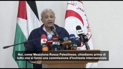 Gaza, Mezzaluna Rossa chiede al mondo inchiesta su soccorritori uccisi