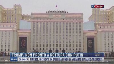 Breaking News delle 17.00 | Trump: non pronto a rottura con Putin