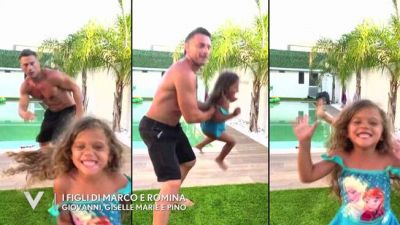 I figli di Marco Maddaloni e Romina