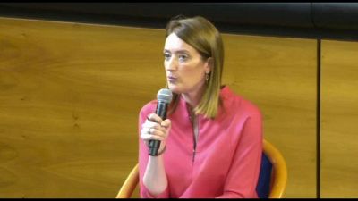 Ue, Metsola: mai smettere di guardare alla catastrofe che c'è a Gaza