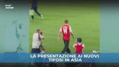 Gyökeres fa impazzire i tifosi dell'Arsenal a Singapore