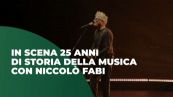 In scena 25 anni di storia della musica d'autore con Niccolò Fabi