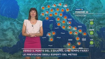 Verso il ponte del 2 giugno, che tempo farà?