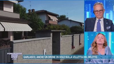 Garlasco, anche un drone in volo sulla villetta del delitto