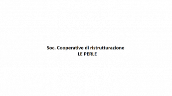 Soc. Cooperative di ristrutturazione Le Perle