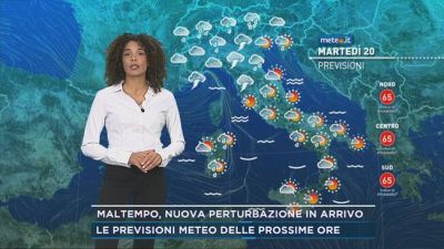 Maltempo, nuova perturbazione in arrivo