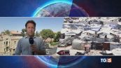Sulla striscia di Gaza bombardamenti e aiuti
