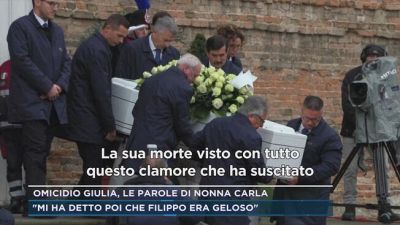 Omicidio Giulia, le parole di Nonna Carla